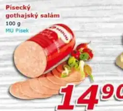 ESO MARKET Písecký gothajský salám nabídka