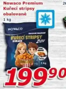 ESO MARKET Nowaco Premium Kuřecí stripsy obalované nabídka