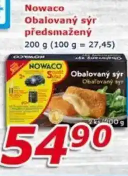 ESO MARKET Nowaco Obalovaný sýr předsmažený nabídka