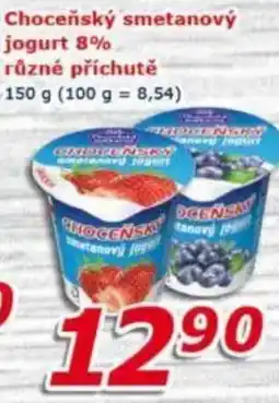 ESO MARKET Choceňský smetanový jogurt 8% nabídka