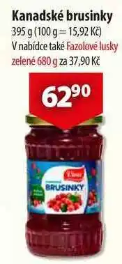 CBA Kanadské brusinky, 395 g nabídka