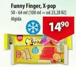 CBA Funny Finger, X-pop, 50-64 ml nabídka