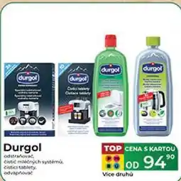 Tamda Foods Durgol odstraňovač cistic mléčných systémů cistici tablety odvápňovač nabídka