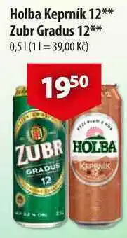 CBA Holba Keprník 12, 0,5 l nabídka