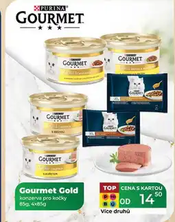 Tamda Foods Gourmet Gold konzerva pro kočky 85g, 4x85g nabídka
