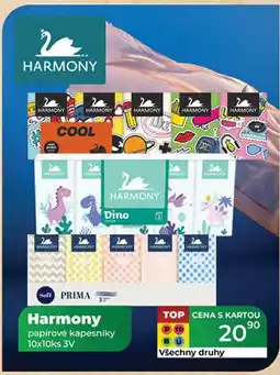 Tamda Foods Harmony papírové kapesníky 10x10ks 3V nabídka