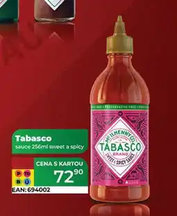 Tamda Foods Tabasco sauce 256ml sweet a spicy nabídka