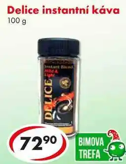 CBA Delice instantní káva, 100 g nabídka