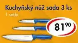 CBA Kuchyňský nůž sada, 3 ks nabídka