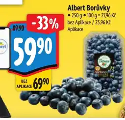 Albert Albert Borůvky nabídka