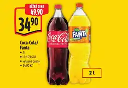 Albert Coca-Cola/ Fanta nabídka