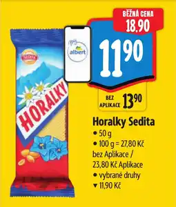 Albert Horalky Sedita nabídka