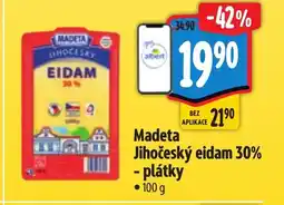 Albert MADETA Jihočeský eidam 30% - plátky nabídka