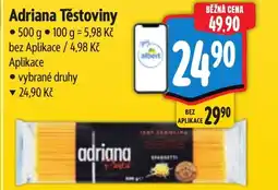 Albert Adriana Těstoviny nabídka