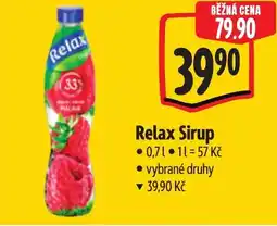 Albert Relax Sirup nabídka