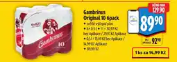 Albert Gambrinus Original 10 nabídka