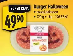 Albert Burger Halloween nabídka