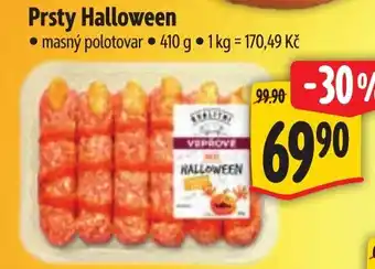 Albert Prsty Halloween nabídka