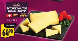 Albert Excellent švýcarský gruyère AOP 48% - bloček nabídka