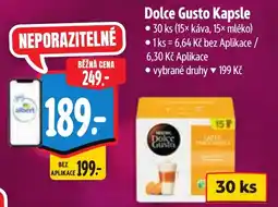 Albert Dolce Gusto Kapsle nabídka