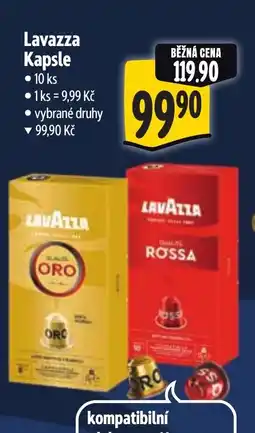 Albert Lavazza Kapsle nabídka
