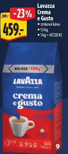 Albert Lavazza Crema e gusto nabídka