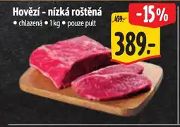 Albert Hovězí - nízká roštěná nabídka