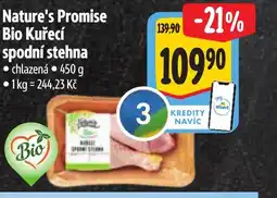 Albert Nature's Promise Bio Kuřecí spodní stehna nabídka