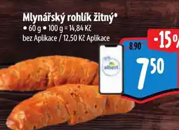 Albert Mlynářský rohlík žitny nabídka