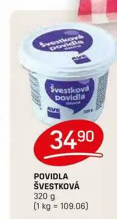 Flop POVIDLA ŠVESTKOVÁ 320 g nabídka