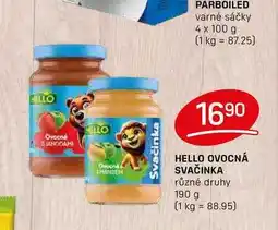 Flop HELLO OVOCNÁ SVAČINKA různé druhy 190 g nabídka