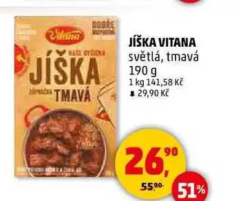 Penny Market JÍŠKA VITANA světlá, tmavá, 190 g nabídka