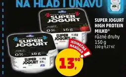Penny Market SUPER JOGURT HIGH PROTEIN MILKO, 150 g nabídka