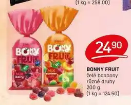 Flop BONNY FRUIT želé bonbony různé druhy 200 g nabídka