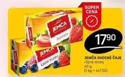 Flop JEMČA OVOCNÉ ČAJE různé druhy 40 g nabídka