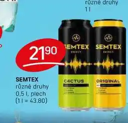 Flop SEMTEX různé druhy 0,5 1, plech nabídka