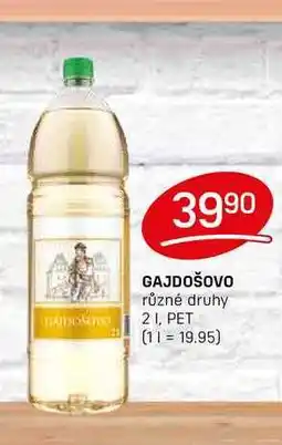 Flop GAJDOŠOVO různé druhy 21, PET nabídka