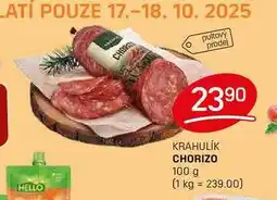 Flop CHORIZO 100 g nabídka