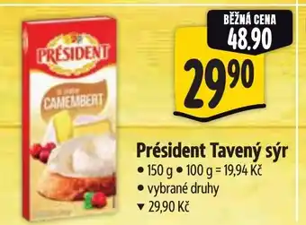 Albert Président Tavený sýr nabídka