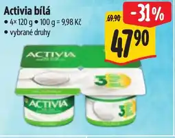 Albert Activia bílá nabídka