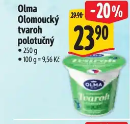 Albert OLMA Olomoucký tvaroh polotučný nabídka