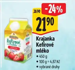 Albert Krajanka Kefírové mléko nabídka