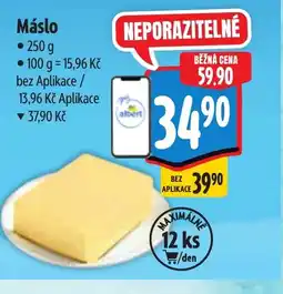 Albert Máslo nabídka