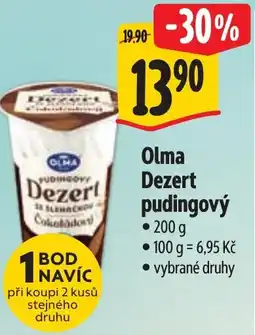 Albert OLMA Dezert pudingový nabídka