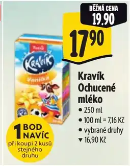 Albert Kravík Ochucené mléko nabídka