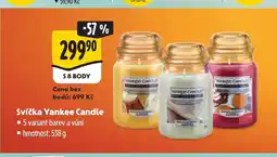 Albert Svíčka Yankee Candle nabídka