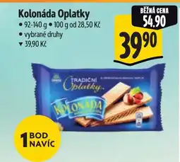 Albert Kolonáda Oplatky nabídka