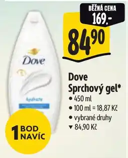 Albert DOVE Sprchový gel nabídka
