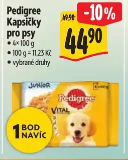 Albert Pedigree Kapsičky pro psy nabídka