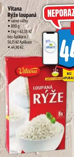 Albert Vitana Rýže loupaná nabídka